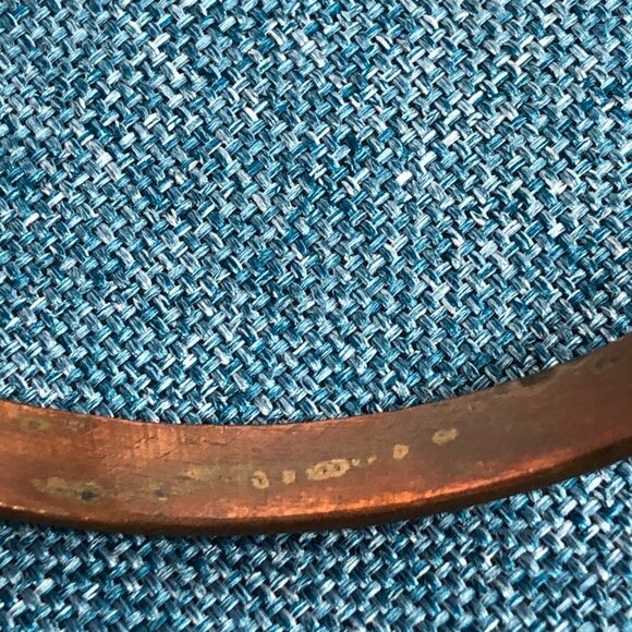 Unisex Copper Punjabi Cuff Kada Animal Figure Free Size Tribal Bracelet - Picture 7 of 12